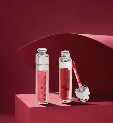 Makeup Lip Gloss | Lipgloss with Strawberry flavour | ARABELLA LONDON