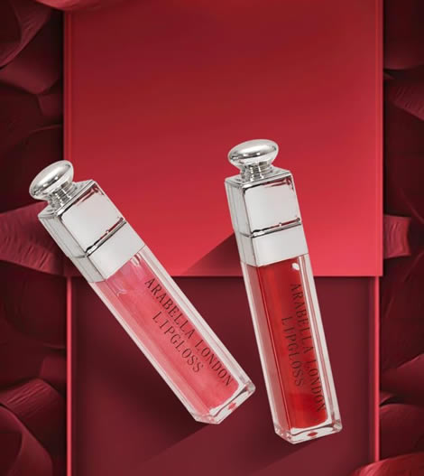 Makeup Lip Gloss | Lipgloss with Strawberry flavour | ARABELLA LONDON