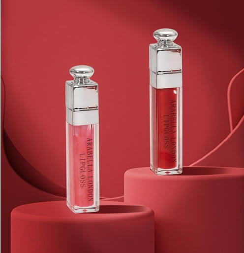 Makeup Lip Gloss | Lipgloss with Strawberry flavour | ARABELLA LONDON