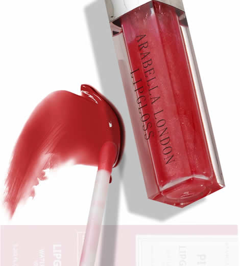 Makeup Lip Gloss | Lipgloss with Strawberry flavour | ARABELLA LONDON