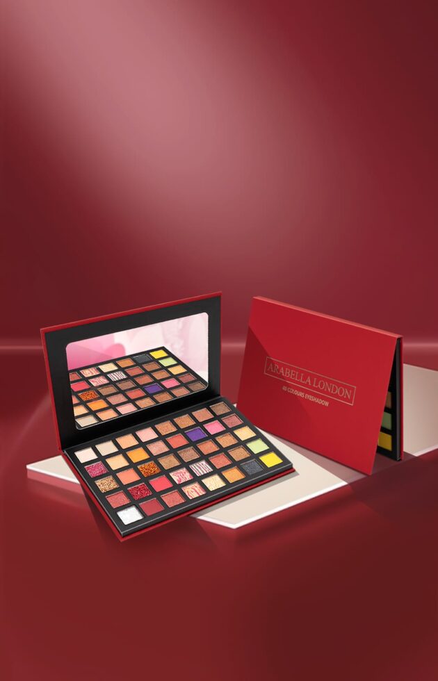 Arabella London | 40 Highly Pigmented  Multi colour Shades | Eyeshadow Palette