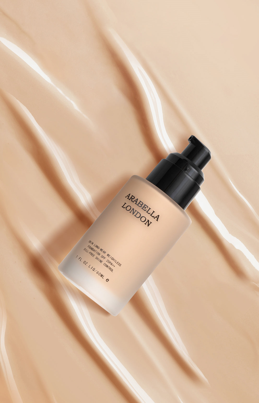 Foundation Full Coverage Flawless Finish | SPF 60mL | Vegan | Arabella London