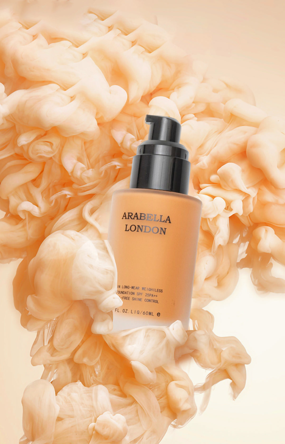 Foundation Full Coverage Flawless Finish | SPF 60mL | Vegan | Arabella London