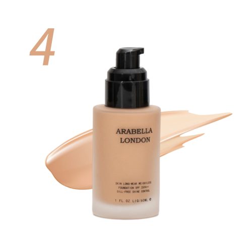 Foundation Full Coverage Flawless Finish | SPF 60mL | Vegan | Arabella London