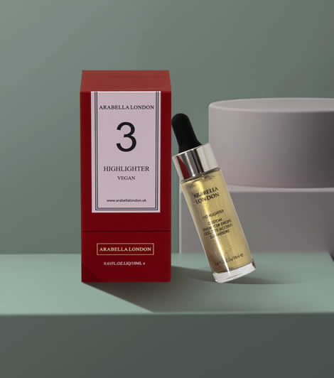 Highlighter For Face | Highly pigmented (18 ml) | ARABELLA LONDON