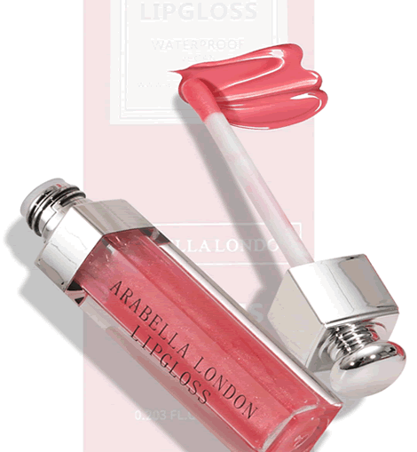 Makeup Lip Gloss | Lipgloss with Strawberry flavour | ARABELLA LONDON