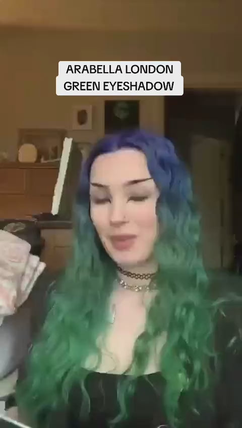 Arabella London Highly pigmented Green Eyeshadow Palette 18 shades