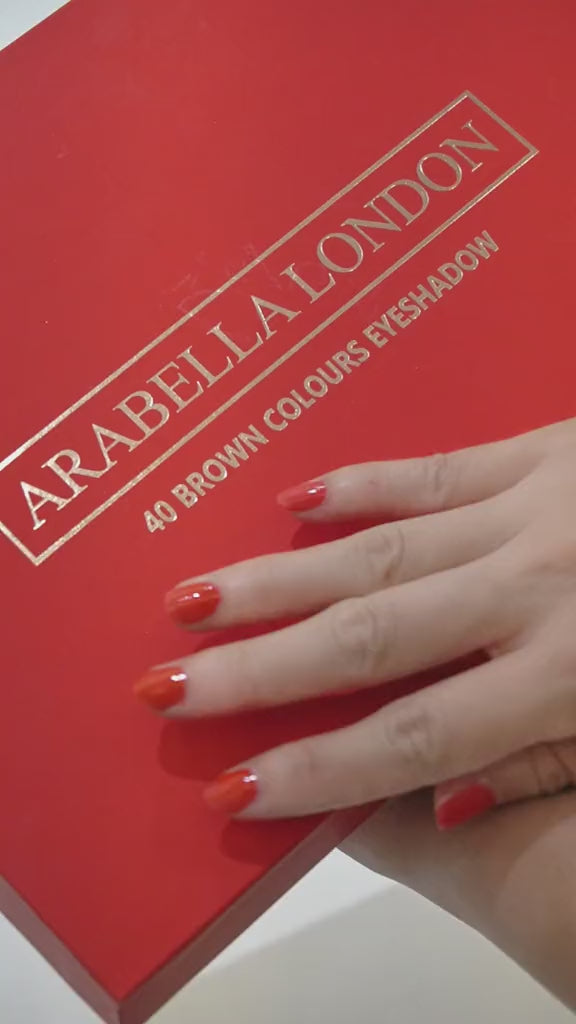 ARABELLA LONDON Eyeshadow Palette 40 Shades Brown Nude