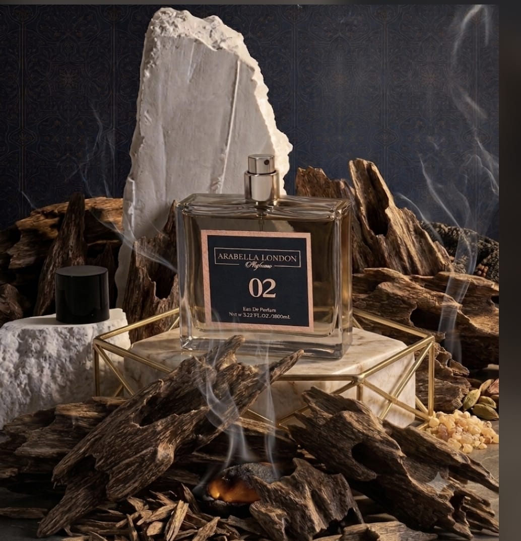 Arabella London Oud Louis Vuitton Ombre Nomade Oil based perfume