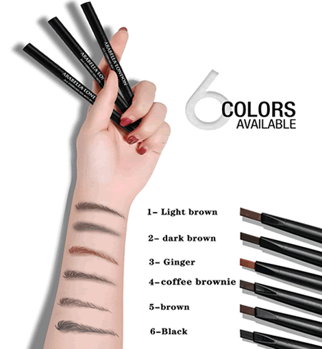 ARABELLA LONDON Eyebrow Pen 2in1 with Brush - Choose from 6 Stunning Shades - ARABELLA LONDON Official