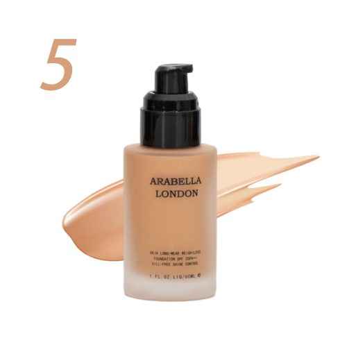 Arabella London SPF 60ML Foundation Full Coverage Flawless Finish Vegan - ARABELLA LONDON Official