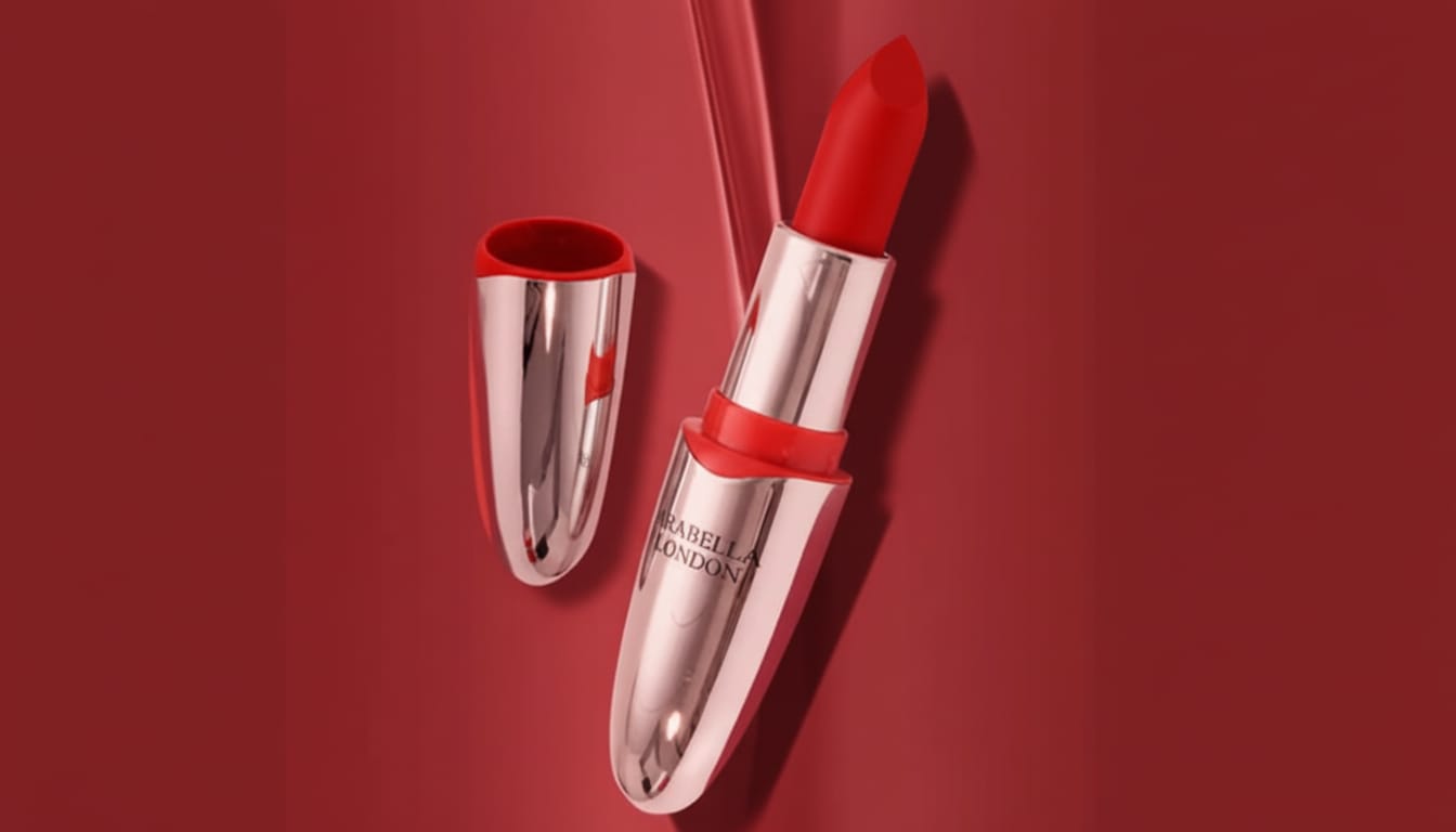 Arabella London Highly Pigmented Lipsticks With Strawberry Flavour for Vibrant Color and Sweet Scent - ARABELLA LONDON Official