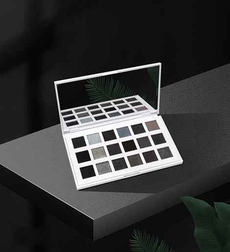 Arabella London 18 Smoky Grey Eyeshadow Palette for Stunning Eye Looks – Highly Pigmented - ARABELLA LONDON Official