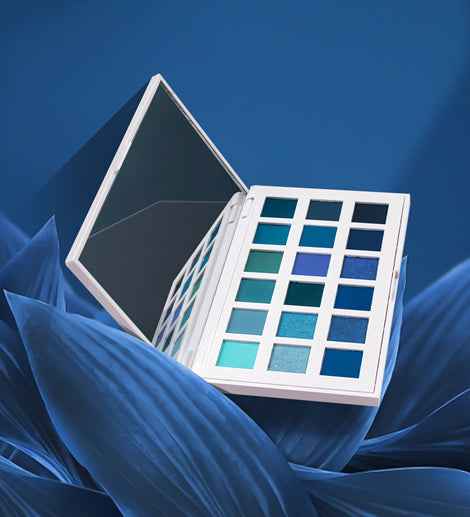 Arabella London Blue Eyeshadow Palette - 18 Highly Pigmented Shades - ARABELLA LONDON Official