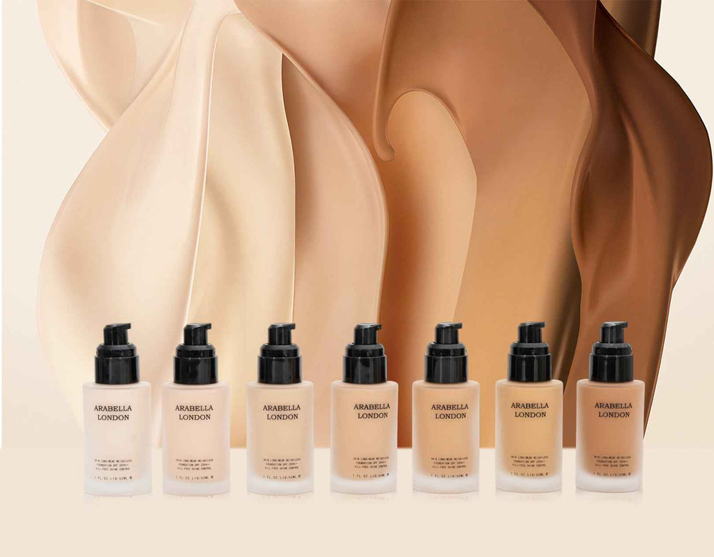 Arabella London SPF 60ML Foundation Full Coverage Flawless Finish Vegan - ARABELLA LONDON Official