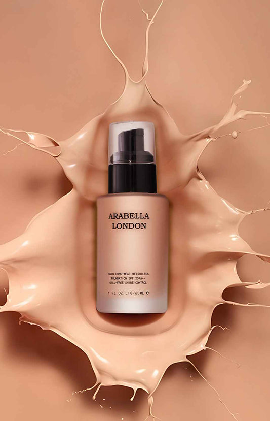 Arabella London Foundation Full Coverage Flawless Finish SPF 60mL Vegan - ARABELLA LONDON Official