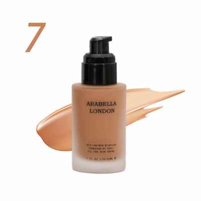 Arabella London SPF 60ML Foundation Full Coverage Flawless Finish Vegan - ARABELLA LONDON Official