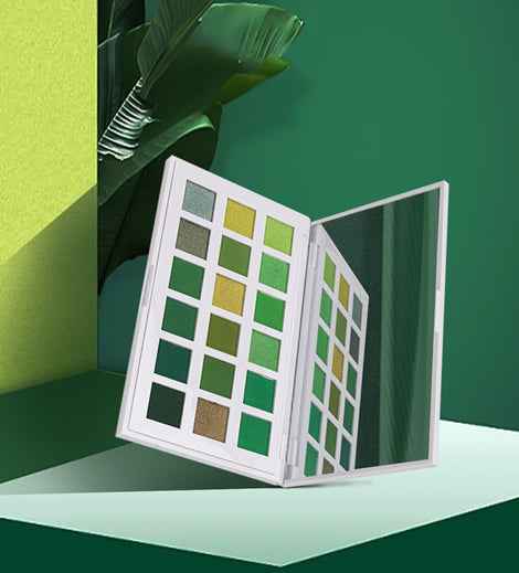 Arabella London Green Eyeshadow Palette - 18 Highly Pigmented Shades - ARABELLA LONDON Official