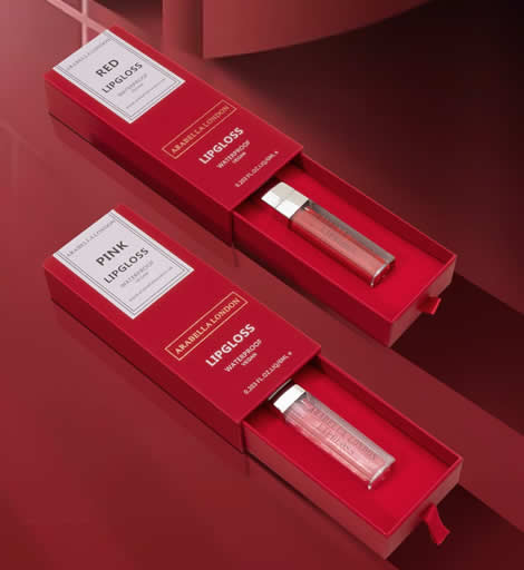 Arabella London Lipgloss Highly Pigmented with Strawberry flavour - ARABELLA LONDON Official