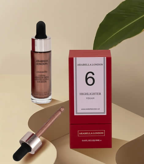 Arabella London Liquid Highlighter Highly Pigmented 18 ml for a Radiant and Glowing Complexion - ARABELLA LONDON Official