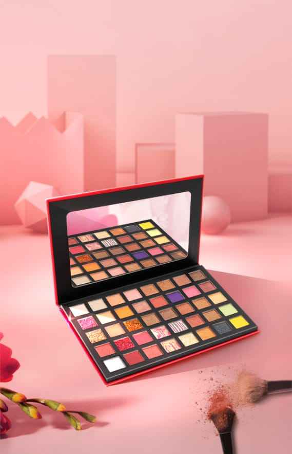 Arabella London Multi-Coloured Eyeshadow Palette - 40 Highly Pigmented Shades for Stunning Eye Looks - ARABELLA LONDON Official
