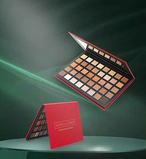 Arabella London Nude Eyeshadow Palette - 40 Shades of Highly Pigmented Brown Tones - ARABELLA LONDON Official
