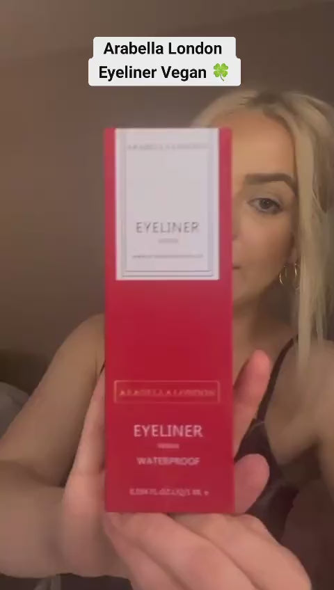 Eyeliner Arabella London Waterproof Vegan - Long-Lasting, Smudge-Proof Formula