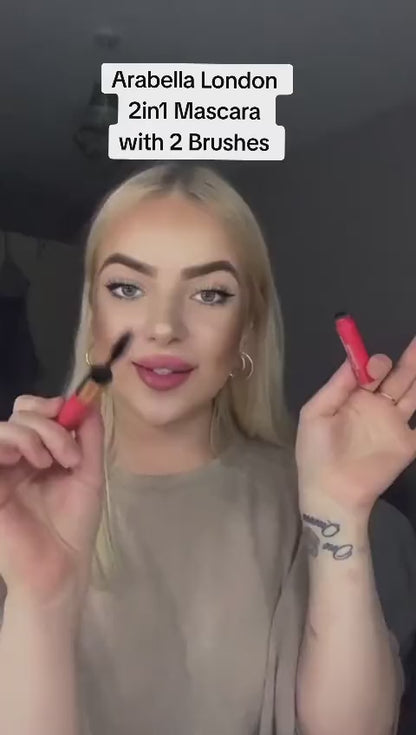 ARABELLA LONDON Mascara  with Dual Brushes Waterproof LONG CURLING Vegan